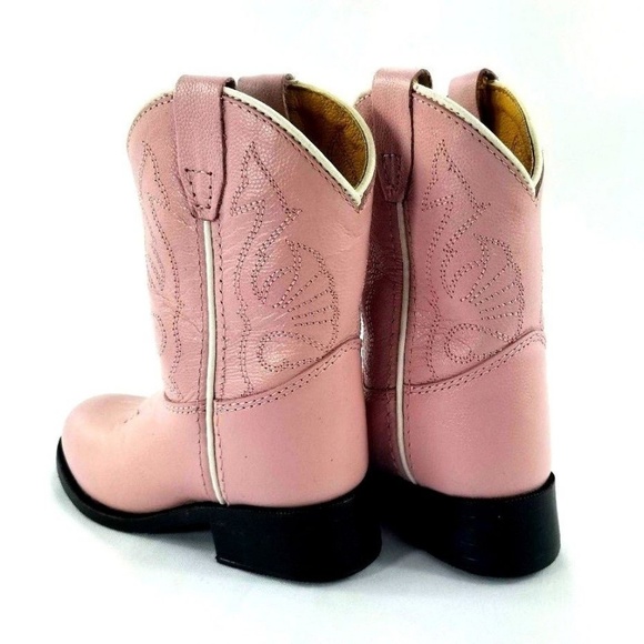 Masterson Boot Co Little Girl Cowgirl Boot Leather - Picture 2 of 6